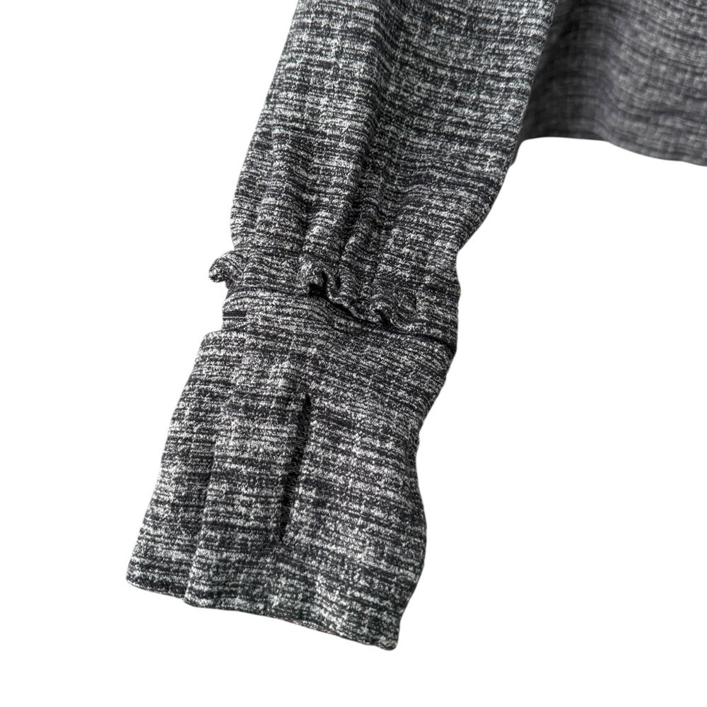 Lululemon Hooded Long Sleeve Shirt Heather Grey - Picture 4 of 12